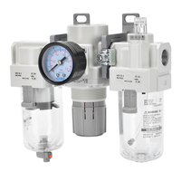 Séparateur huile-eau AFC2000 deux pièces AR filtre de compresseur d'air AL traitement de la source d'air vanne de régulation de pression pièces pneumatiques