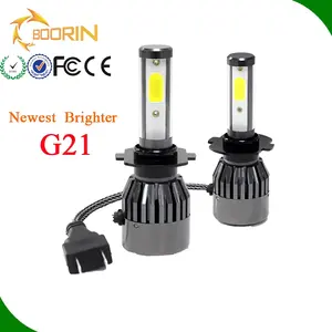 G21 COB H4 80w LED 헤드 라이트 H3 H4 H7 H8 H11 9005 9006 모든 자동차 LED 헤드 라이트 전구 헤드 램프 안개등 H1 H7