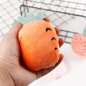 Bestseller katten speeltje met knisperpapier, kattenkruid en pluche fruitdesign, interactief, schattig, voor speeltijd en verrijking van de kittenleven - Product Image 3