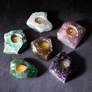 Lampe de table en cristal rose à quartz avec couvercle en verre <span class=keywords><strong>et</strong></span> <span class=keywords><strong>port</strong></span> USB pour décoration intérieure. - Product Image 1