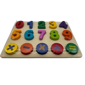 Casse-tête 3D en bois Montessori unisexe pour enfants de 2 à 4 ans - Product Image 2