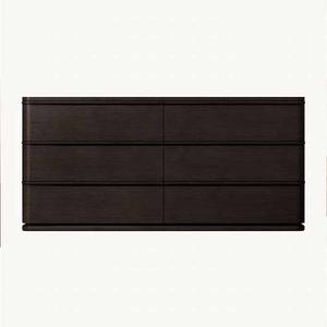 LIGNE 6 cassetti in legno massello comò stile americano armadio di stoccaggio personalizzato per ingresso camera da letto per il trucco vanità soggiorno - Product Image 4