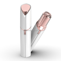 Mini rasoir électrique portable USB rechargeable pour le corps et le visage, épilateur électrique pour femme en forme de rouge à lèvres, tondeuse à poils de nez avec interface USB