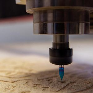 45 độ V rãnh khắc Router <span class=keywords><strong>bit</strong></span> <span class=keywords><strong>CNC</strong></span> sáo đơn 0.005 inch tip 1/4 inch Shank khắc <span class=keywords><strong>bit</strong></span> Mill phay Cutter - Product Image 6