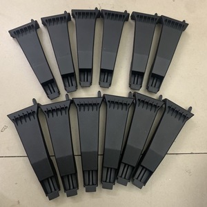 Smart 453 Rear Bumper Lower Skirt <b>Bracket</b> <b>Black</b> ABS Replacement Part 4538807801 - Product Image 1