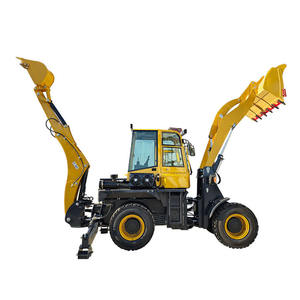 Hot Sales Bagger lader Radlader Diesel 4x4 Traktor Bagger Mini Gelenk Bagger lader 4x4 - Product Image 3