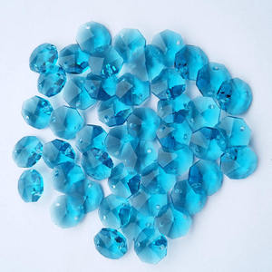 Honor of Crystal Multicolor 14Mm Kristal Achthoekige Kralen 2 <span class=keywords><strong>Gat</strong></span> K9 Kristallen Kroonluchter Onderdelen Accesorios Diy Boda - Product Image 5