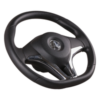 Volant en polyuréthane PU personnalisé, fabricant chinois, pièces de rechange durables classiques avec cuir perforé étanche