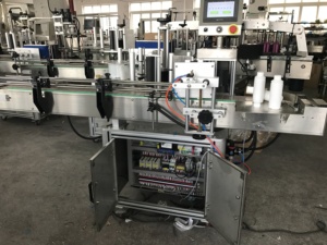 Doanh nghiệp nhỏ tùy chỉnh-thực hiện tự động vòng chai nhựa Jar Logo Sticker dán nhãn máy với ngày máy in - Product Image 2