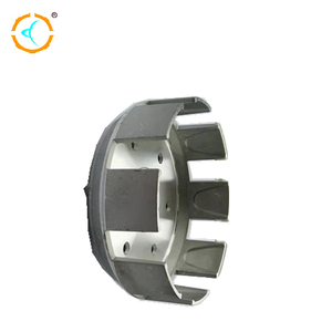 Oferta 2026: Carcasa de Embrague CG125 8T de Aluminio ADC12, Color Plateado, Alta Calidad para Motocicleta - Product Image 3