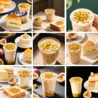 2.7Kg Commerciële Kwaliteit Passiefruit Jam Concentraat Met Pulp Trommel Verpakking Voor Bubble Thee Smoothies Bakkerij Fabriek Groothandel