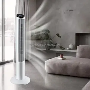 Dokunmatik duyarlı ekran salınan ev akıllı elektrikli Bladeless ventilatör kule fanı