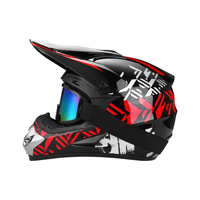 Casco Integral de Motociclismo para Hombre, Casco de Motocross Todoterreno, Casco Integral para Descenso de Montaña, Go Kart, Dirt Bike