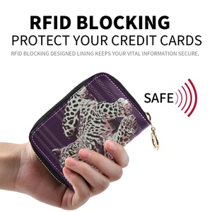 Ladies <b>Small</b> Leather Cute Coin Wallet Braided Bag Custom Print <b>Small</b> Portable Coin <b>Purse</b> - Product Image 2