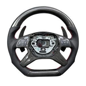 <span class=keywords><strong>Volant</strong></span> en Carbone pour <span class=keywords><strong>Mercedes</strong></span> Classe G 2009-2013 Compatible <span class=keywords><strong>W209</strong></span> W211 W219 W463 R230 2010-2012 - Product Image 1