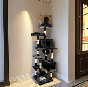 Bán hàng nóng dễ thương nhiều lớp mèo leo cây với sisal gãi đống Mèo hoạt động khung - Product Image 4