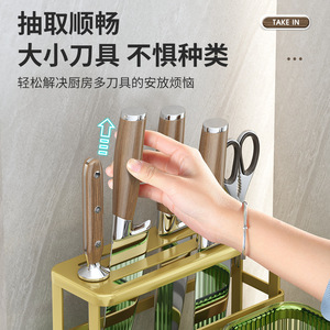ที่วางตะเกียบแบบใส ชั้นวางระบายน้ำทรงสี่เหลี่ยมอเนกประสงค์ พร้อมขาตั้ง - Product Image 1