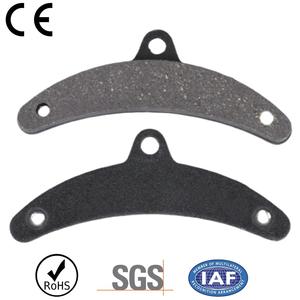 Pièces de kart Accessoires Racing Performance Go Karts Plaquette de frein en céramique frittée pour plaquettes avant Birel (banane) - Product Image 4