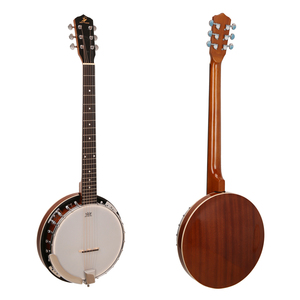 Bán Buôn Chất Lượng Cao Nhạc Cụ <span class=keywords><strong>Banjo</strong></span> Guitar Với Bóng Kết Thúc <span class=keywords><strong>Nylon</strong></span> Chuỗi Nhà Máy Giá Sapele Trở Lại <span class=keywords><strong>Banjo</strong></span> - Product Image 6