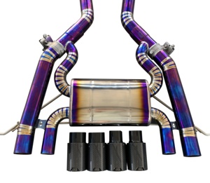 Sistemas para <span class=keywords><strong>BMW</strong></span> M3 G80 3,0 T 2021-2023 Rendimiento Silenciador de <span class=keywords><strong>escape</strong></span> de titanio Tubos de <span class=keywords><strong>escape</strong></span> de automóviles de carreras - Product Image 2