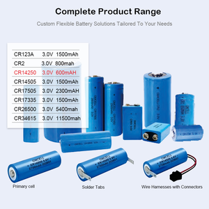 CR14250 3.0V 600mAh lithium <b>battery</b> Cylindrical primary <b>Battery</b> for Toys IoT sensors - Product Image 4