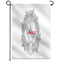 Drapeau de jardin personnalisé Saipan Ink Splatter, imprimé recto-verso, pour la décoration de jardin et les événements culturels communautaires