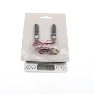 Luz Intermitente Trasera LED Universal de 12V, Luz de Freno Ámbar para Moto XF140322-BK - Product Image 3