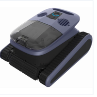 Nettoyeur de piscine robotisé automatique sans fil rechargeable, aspirateur de piscine intelligent avec navigation intelligente pour les piscines familiales et hôtelières