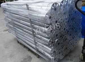 Tornillo de tierra, sistema de anclaje de base de construcción, brida en espiral, pernos de pila, valla de madera de jardín, montaje de Panel solar - Product Image 5