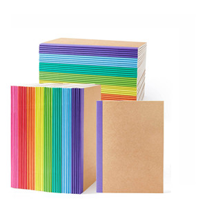 Wholesale Promotional A5 Hardcover Gift Notebooks with Customized Printing Kraft Cover Daily <b>Journal</b> Planner - Product Image 1
