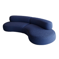 Sofá Modular Moderno de Tela con Esponja, Reclinable, Convertible, Extensible, Plegable, de Tres Plazas, Cuadrado, con Función de Masaje, para Apartamento o Almacén