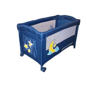 ... <span class=keywords><strong>Cuna</strong></span> <span class=keywords><strong>de</strong></span> <span class=keywords><strong>viaje</strong></span> Azul plegable fácil, cama <span class=keywords><strong>de</strong></span> bebé, corralito verde para niños, <span class=keywords><strong>parque</strong></span> <span class=keywords><strong>infantil</strong></span> con ruedas, corralito para niños con segunda capa - Product Image 3