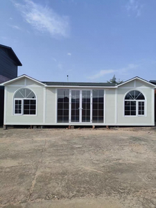 บ้านเคลื่อนที่รุ่นใหม่ล่าสุดนี้มีรูปแบบการจัดวางที่ปรับแต่งได้และบ้านคอนเทนเนอร์พับได้รูปตัว Z แบบยูนิตรวม - Product Image 1