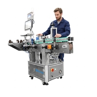 Machine d'étiquetage automatique de bouteilles de haute précision avec imprimante à jet d'encre laser portable électrique