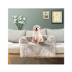 เบาะรองนั่งนุ่มเป็นมิตรต่อสิ่งแวดล้อมแบบถอดได้กันน้ำผ้ากำมะหยี่นุ่มป้องกันสุนัขที่นอน - Product Image 1