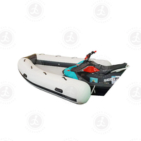 Bateau pneumatique pour jet ski en PVC, alliant jet ski et bateau gonflable, extension gonflable pour jet ski