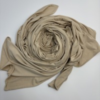 Voile en jersey de coton 180 g/m² de haute qualité, le plus vendu, confortable, respirant, doux, luxueux, uni, pour femme musulmane