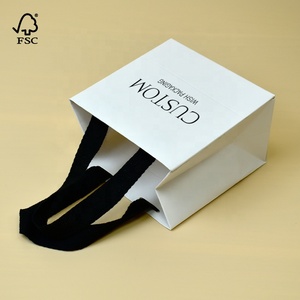 Sacs cadeaux personnalisés avec logo, taille personnalisée, sacs cadeaux imprimés, petits sacs cadeaux avec votre propre logo - Product Image 1
