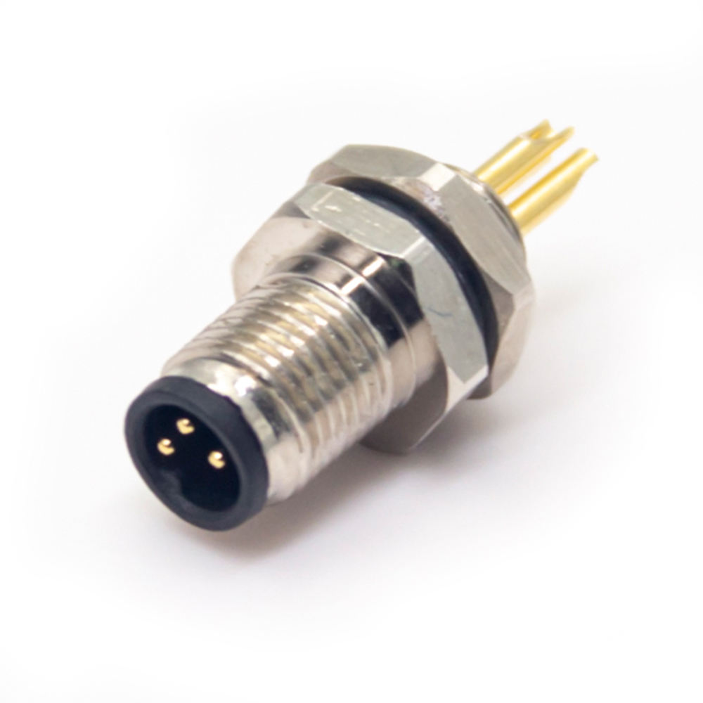 สายเชื่อมต่อแบบตรงสำหรับผู้ชาย พร้อมตัวยึดด้านหลัง