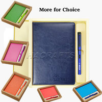 Cuaderno y Bolígrafo, Juego de Regalo Empresarial Simple de Dos Piezas, Lujoso y Corporativo