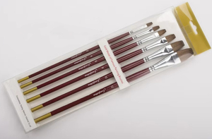 Pinceau à poils de cheval pour peinture acrylique, <span class=keywords><strong>vente</strong></span> chaude - Product Image 5