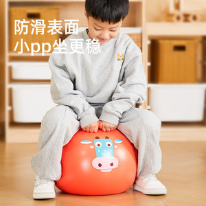 Pelota de entrenamiento sensorial engrosada con forma de cuerno de ciervo Mideer para niños de 3 años en adelante, equipo de ejercicio para saltar. - Product Image 2