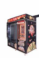 Distributeurs automatiques de pizzas vidéo avec système de distribution alimentaire sans intervention humaine, entièrement tactiles