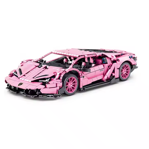 Nuovissimi Giocattoli Educativi per Bambini <span class=keywords><strong>2026</strong></span>, Blocchi da Costruzione, Puzzle per Bambini, Giocattoli da Costruzione, Auto Super Sportiva - Product Image 2