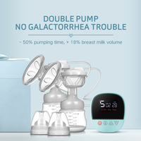 Sortie d'usine tire-lait électronique bouteille extracteur de lait C608T Double aspiration bébé mangeoire Massage mamans aide