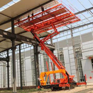 Plataforma Elevadora de Techo OEM 8T 30m, Sistema de Motor y Caja de Cambios Hidráulica de Alta Resistencia para Construcción Industrial - Product Image 4