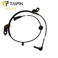 Capteur de dépenses de roue ABS avant gauche compatible OE 4670A031 4670A575 pour MITSUBISHI