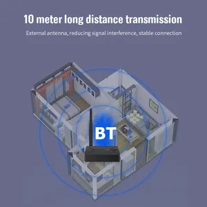 Transmetteur <span class=keywords><strong>Bluetooth</strong></span> TX13, <span class=keywords><strong>convertisseur</strong></span> <span class=keywords><strong>audio</strong></span> numérique-<span class=keywords><strong>analogique</strong></span> pour transmetteur optique coaxial - Product Image 3