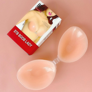Silicone Invisible <b>Bra</b> Lightweight Breathable Anti Leakage Anti Protrusion Seamless Chest Patch for <b>Low</b> <b>Back</b> Dress - Product Image 2