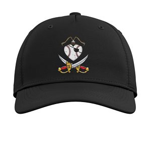 Gorra de Béisbol Ajustable con Diseño de Espadas Cruzadas y Corazón Pirata para Niños, Jóvenes y Hombres - Product Image 2
